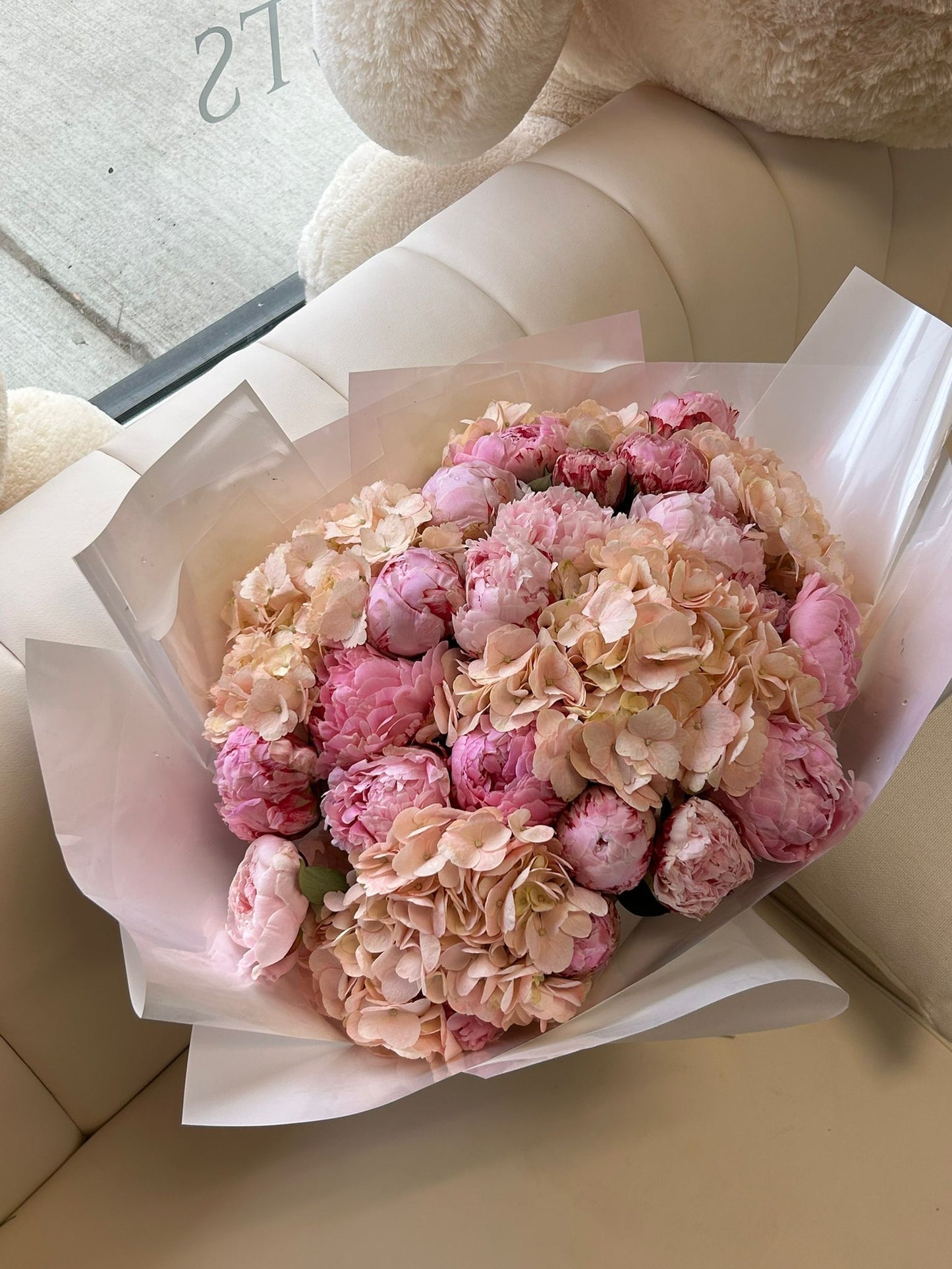 Peonies & Hydrangeas Bouquet